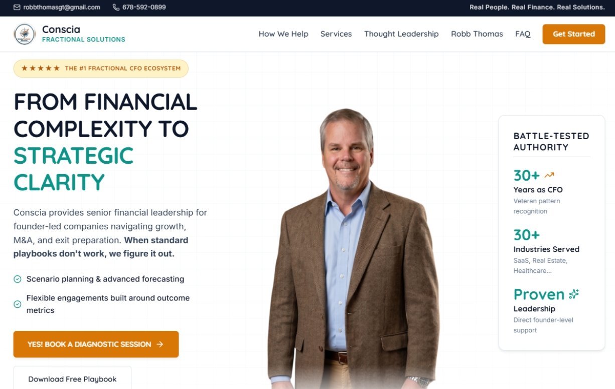 After - Premium Conscia Website